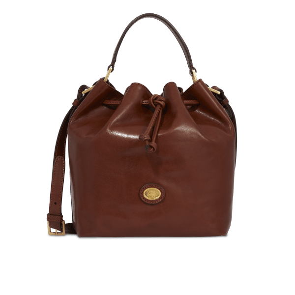 STORY BUCKET LEATHER BAG