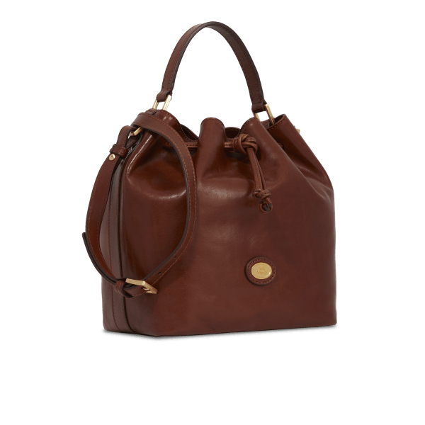 STORY BUCKET LEATHER BAG