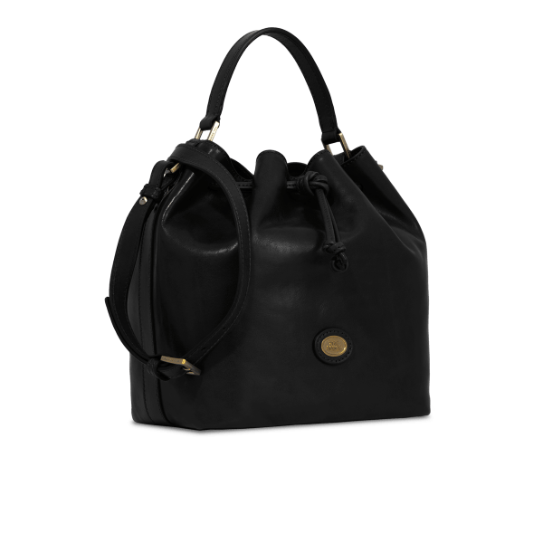 STORY BUCKET LEATHER BAG