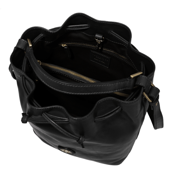 STORY BUCKET LEATHER BAG