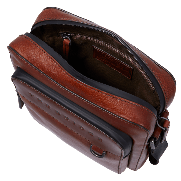DAMIANO CROSSBODY MEDIUM LEATHER BAG