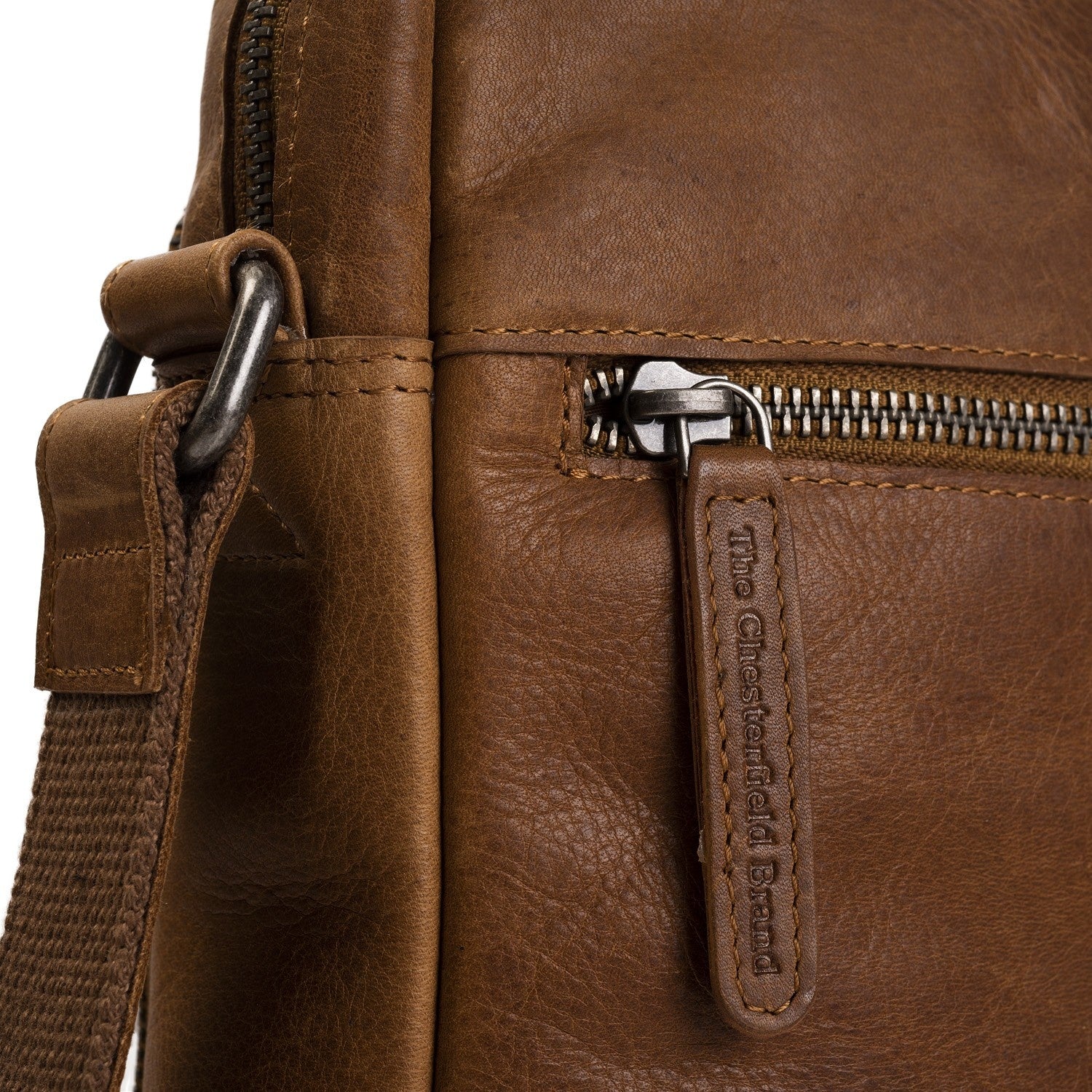 Dessan Leather Shoulder Bag Chesterfield