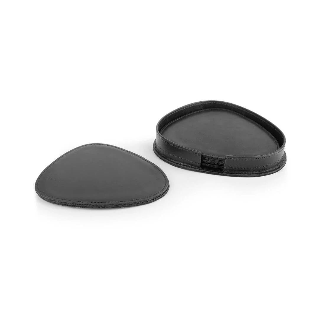 Primehide Leather Coaster Set Of 6 Reginald Mayfair