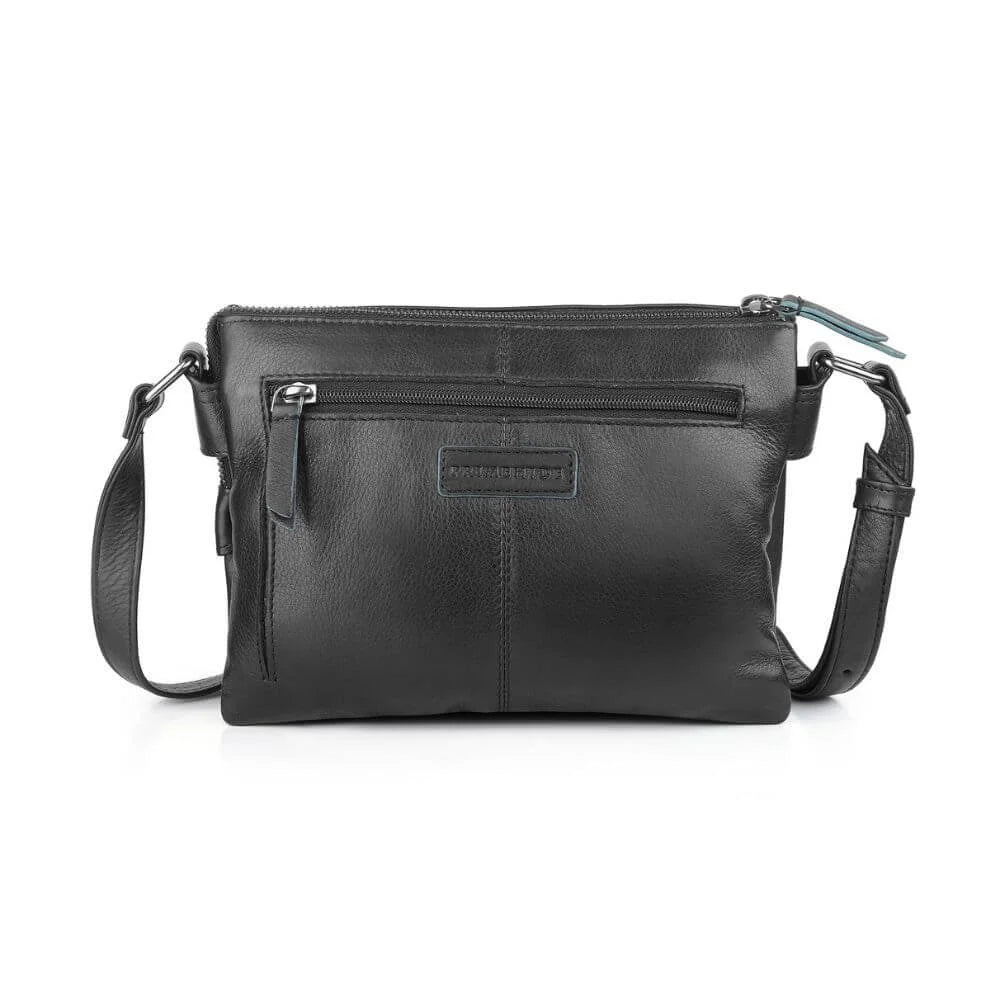 Primehide Leather Crossbody Bag with Built-in Wallet Cleo Hudson
