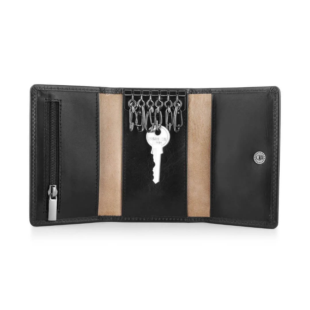 Primehide Leather Key Holder Wallet Basil Mayfair