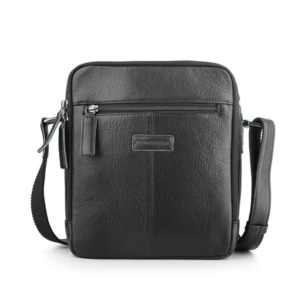 Primehide Leather Messenger Bag for Tablets & Travel Theo Hudson