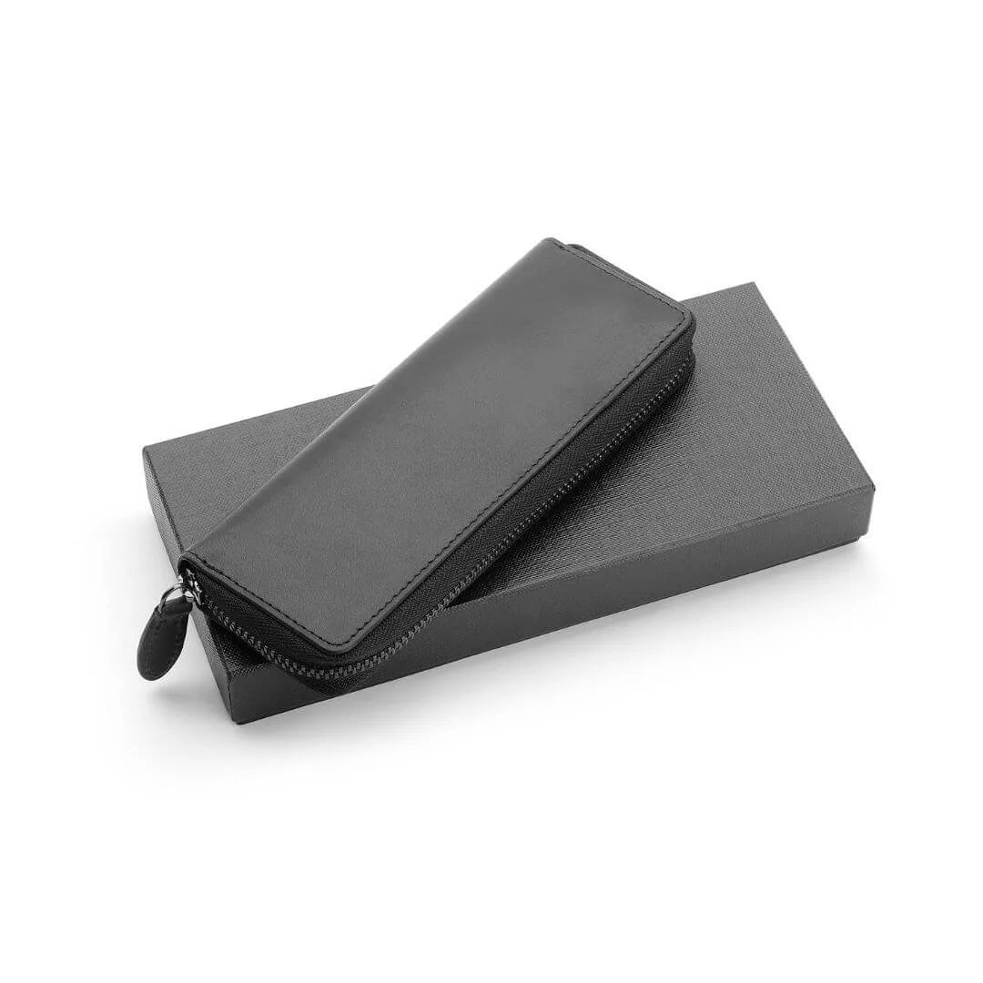 Primehide Leather Zipped Pen Case Harrison Mayfair