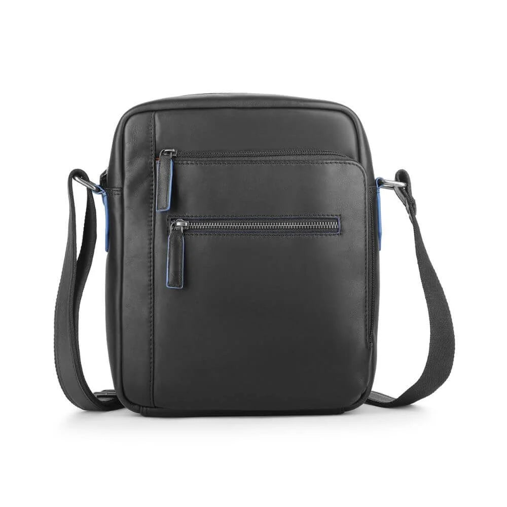 Primehide Leather Messenger Bag with Organiser & Tablet Pocket Frankie Chester