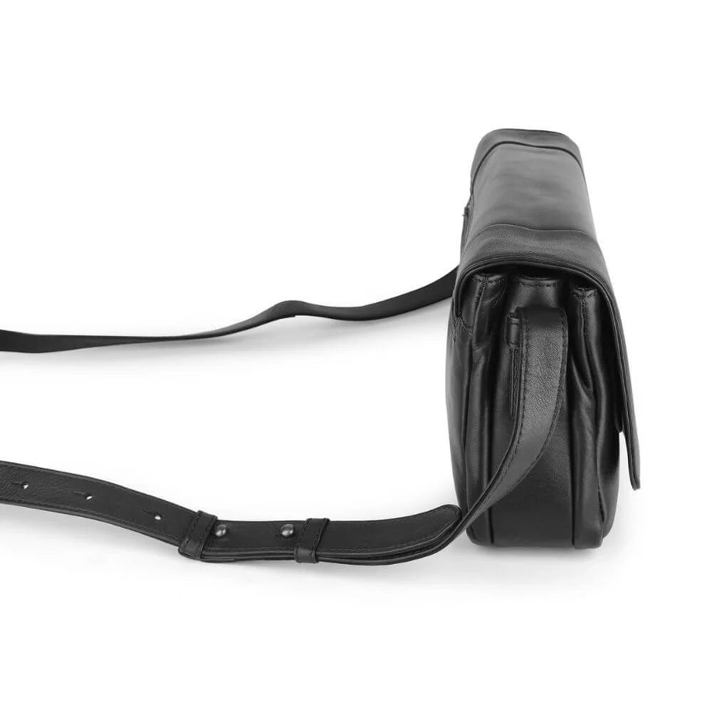 Primehide Leather Organiser Bag with Triple Zip & Built-in Wallet Ida Chester