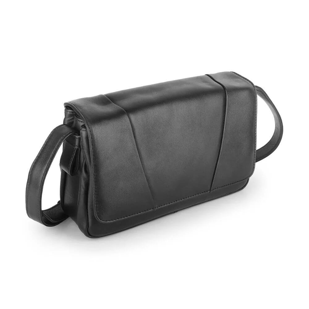 Primehide Leather Organiser Bag with Triple Zip & Built-in Wallet Ida Chester