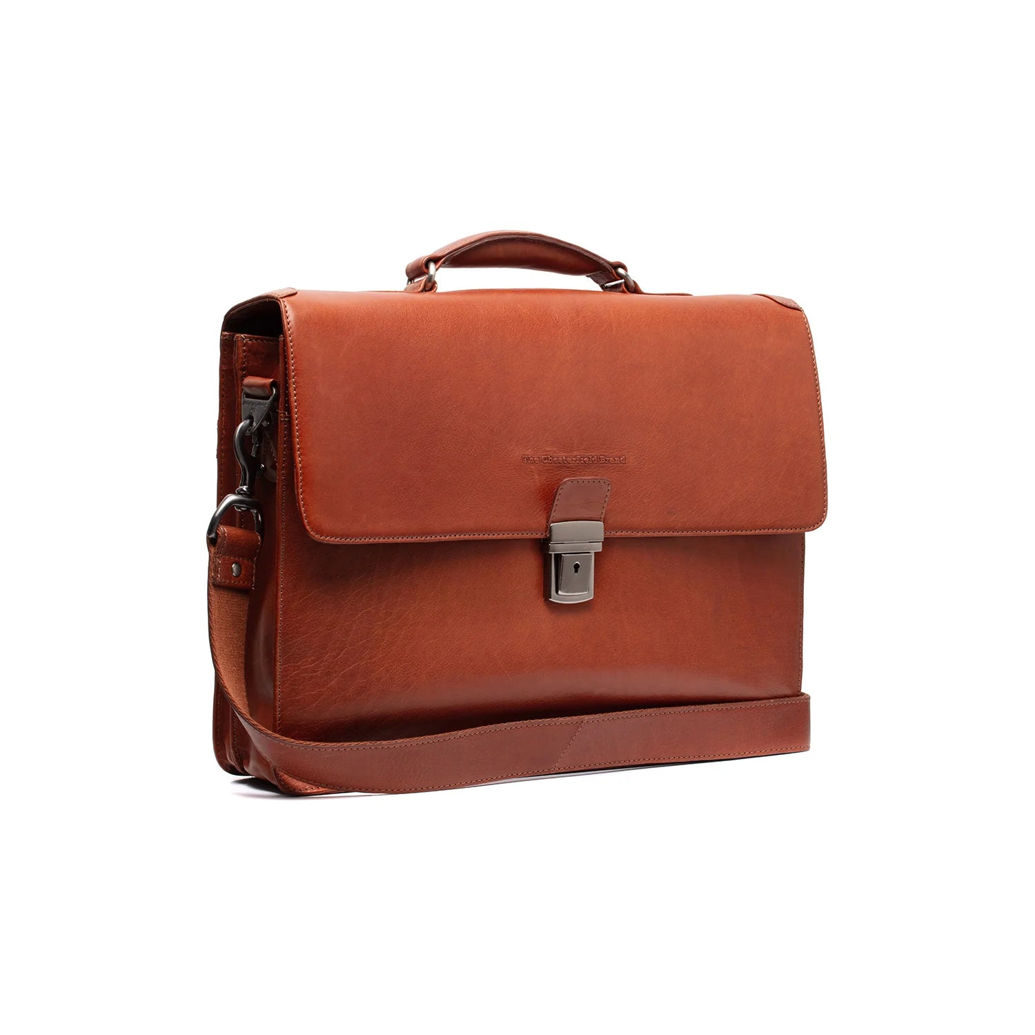 Salvatore Leather Laptop Bag Chesterfield