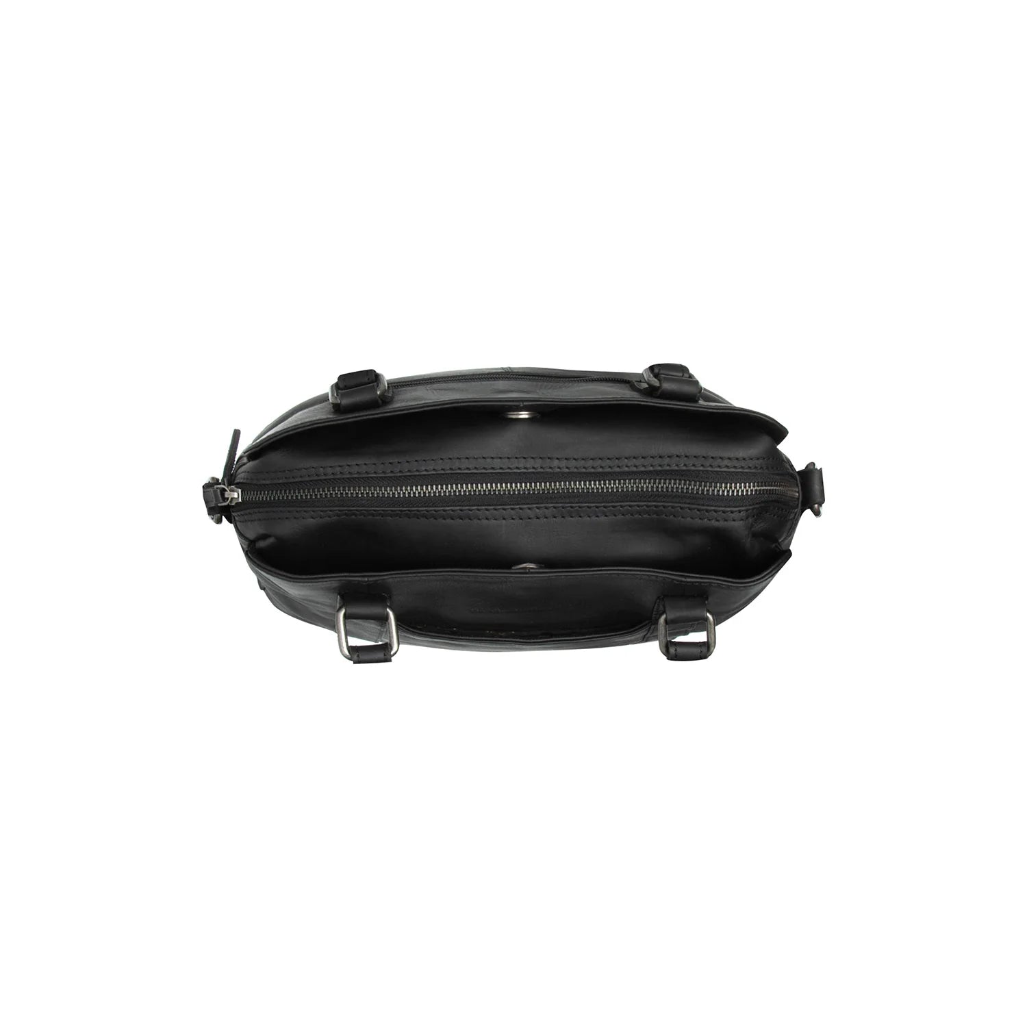 Porlezza Leather Shoulder Bag Chesterfield