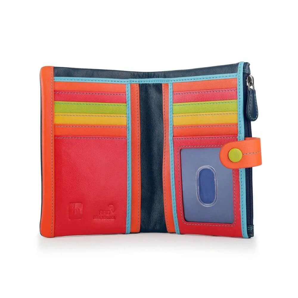 Primehide Multicolour Soft Bifold Purse Livia Capri