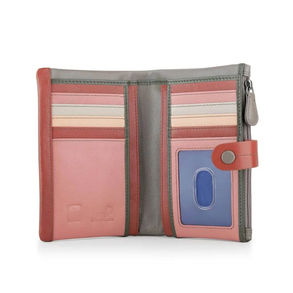 Primehide Multicolour Soft Bifold Purse Livia Capri
