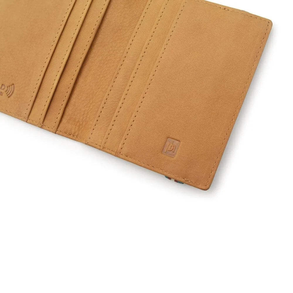 Primehide Slim Leather Card Holder Wallet with RFID Elliot Hudson