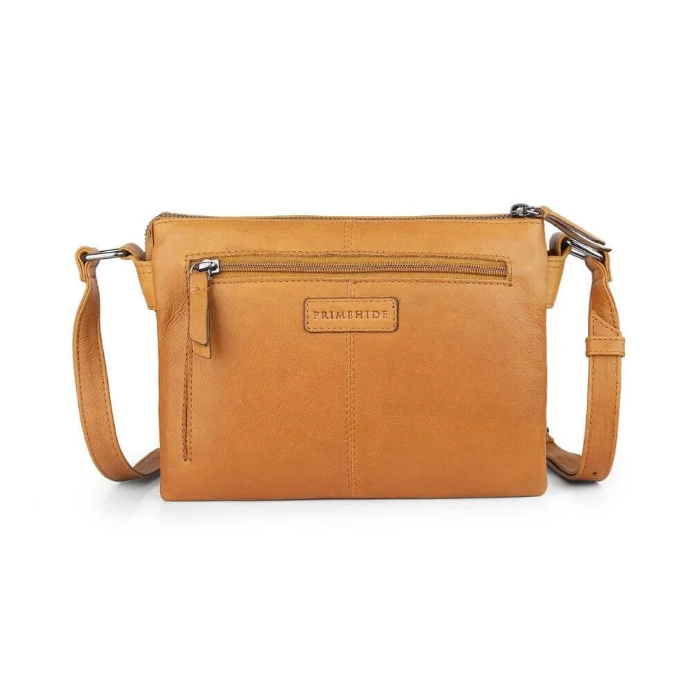 Primehide Leather Crossbody Bag with Built-in Wallet Cleo Hudson