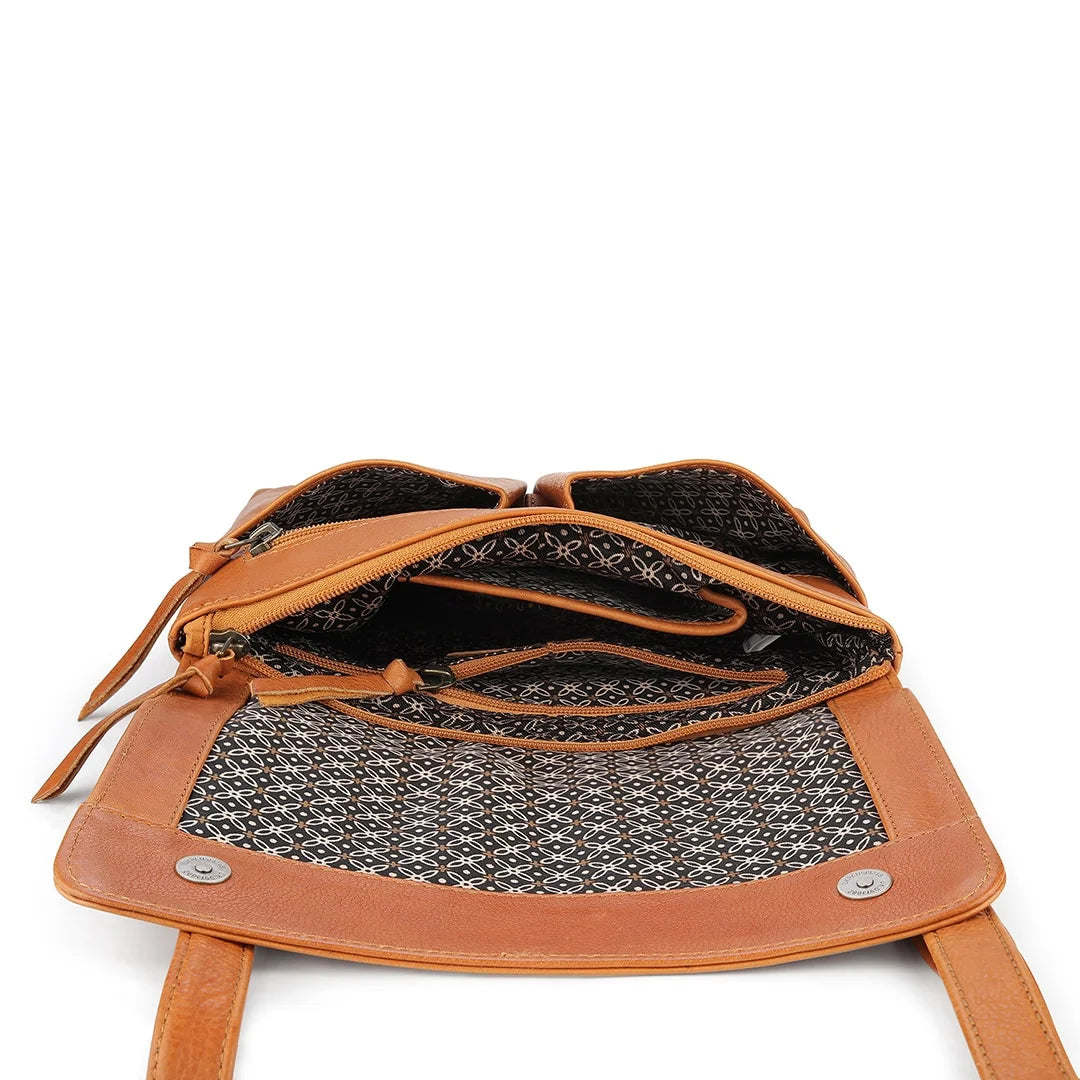 Primehide Crossbody Organiser Bag - Valentina Cancun