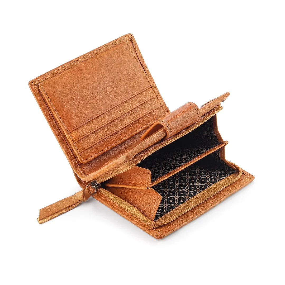 Primehide Medium Trifold Purse - Paloma Cancun