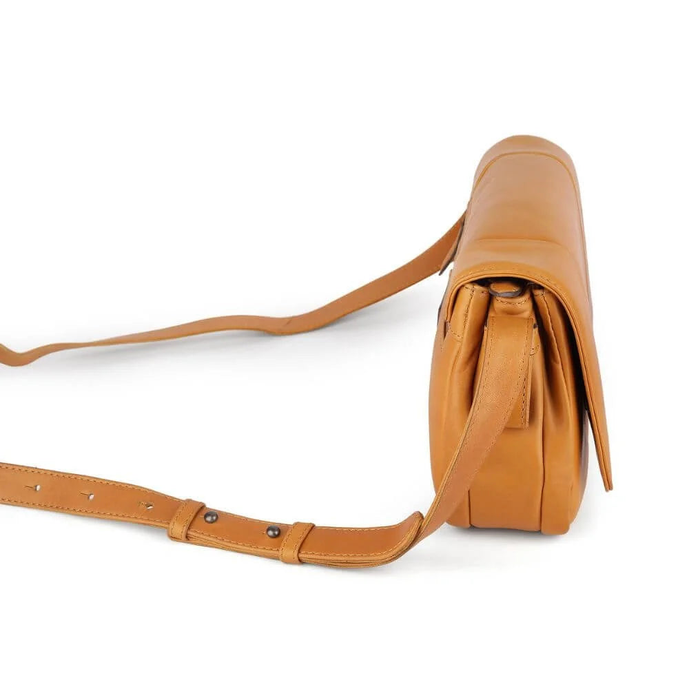 Primehide Leather Organiser Bag with Triple Zip & Built-in Wallet Ida Chester