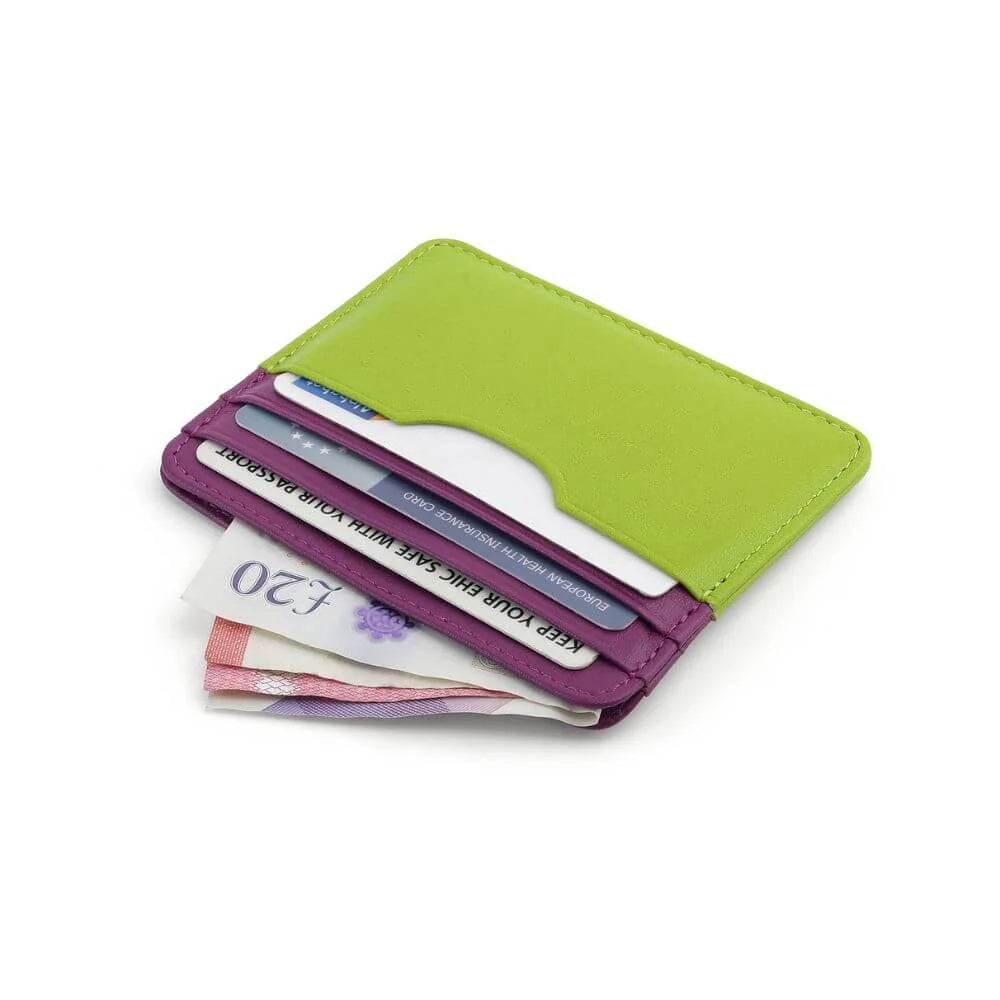 Primehide Leather Lined Cardholder Noa Rio