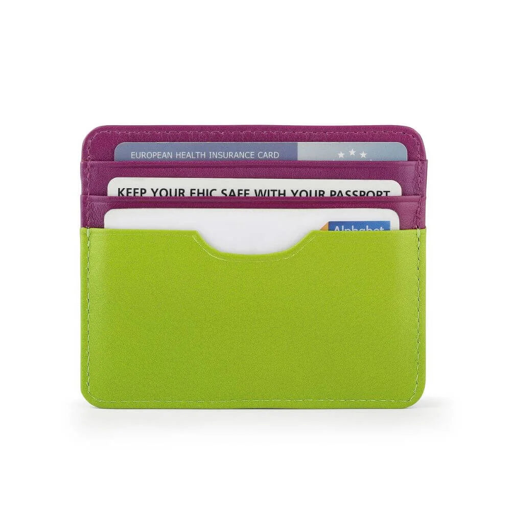 Primehide Leather Lined Cardholder Noa Rio