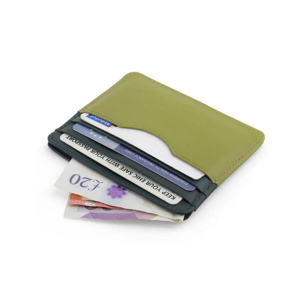Primehide Leather Lined Cardholder Noa Rio