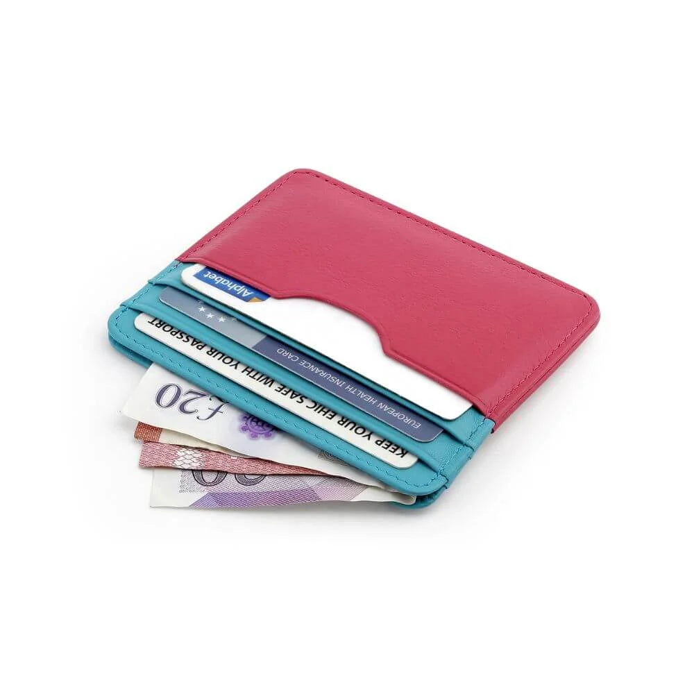 Primehide Leather Lined Cardholder Noa Rio