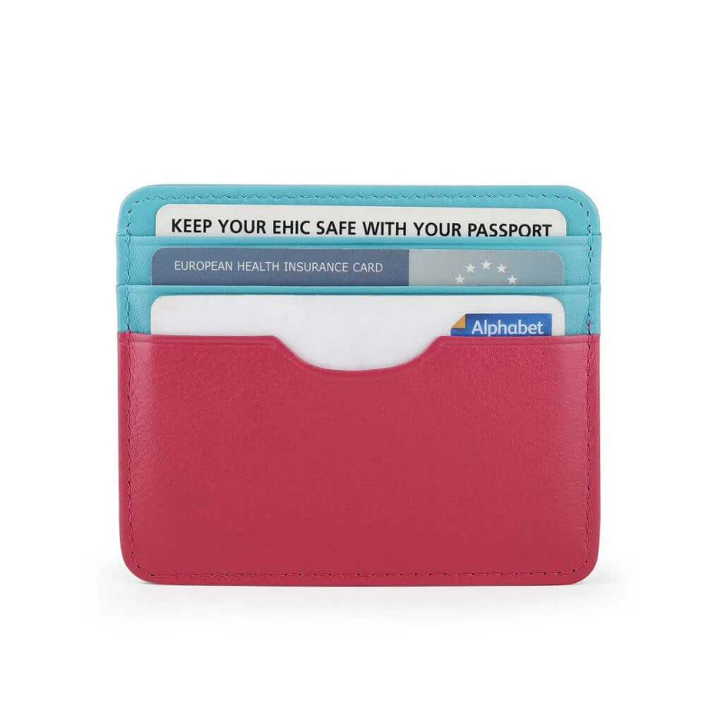 Primehide Leather Lined Cardholder Noa Rio