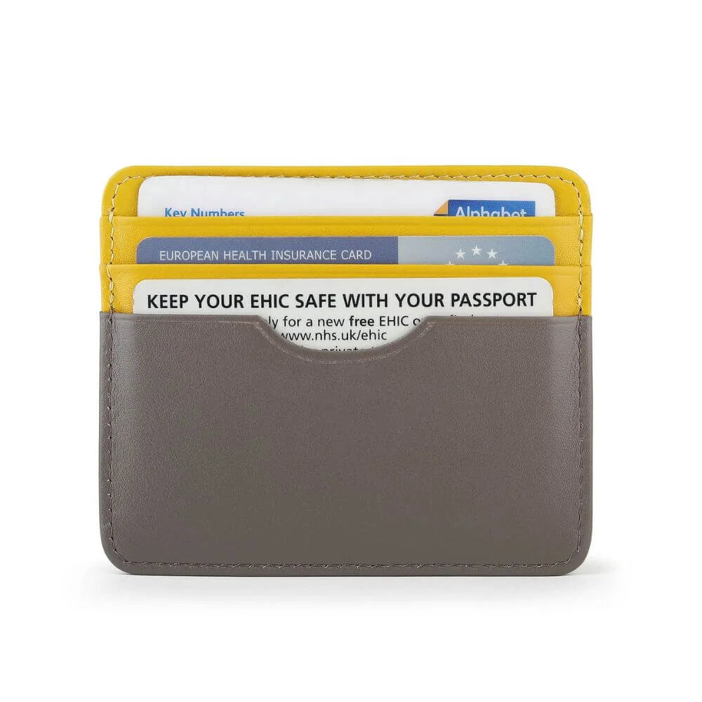Primehide Leather Lined Cardholder Noa Rio