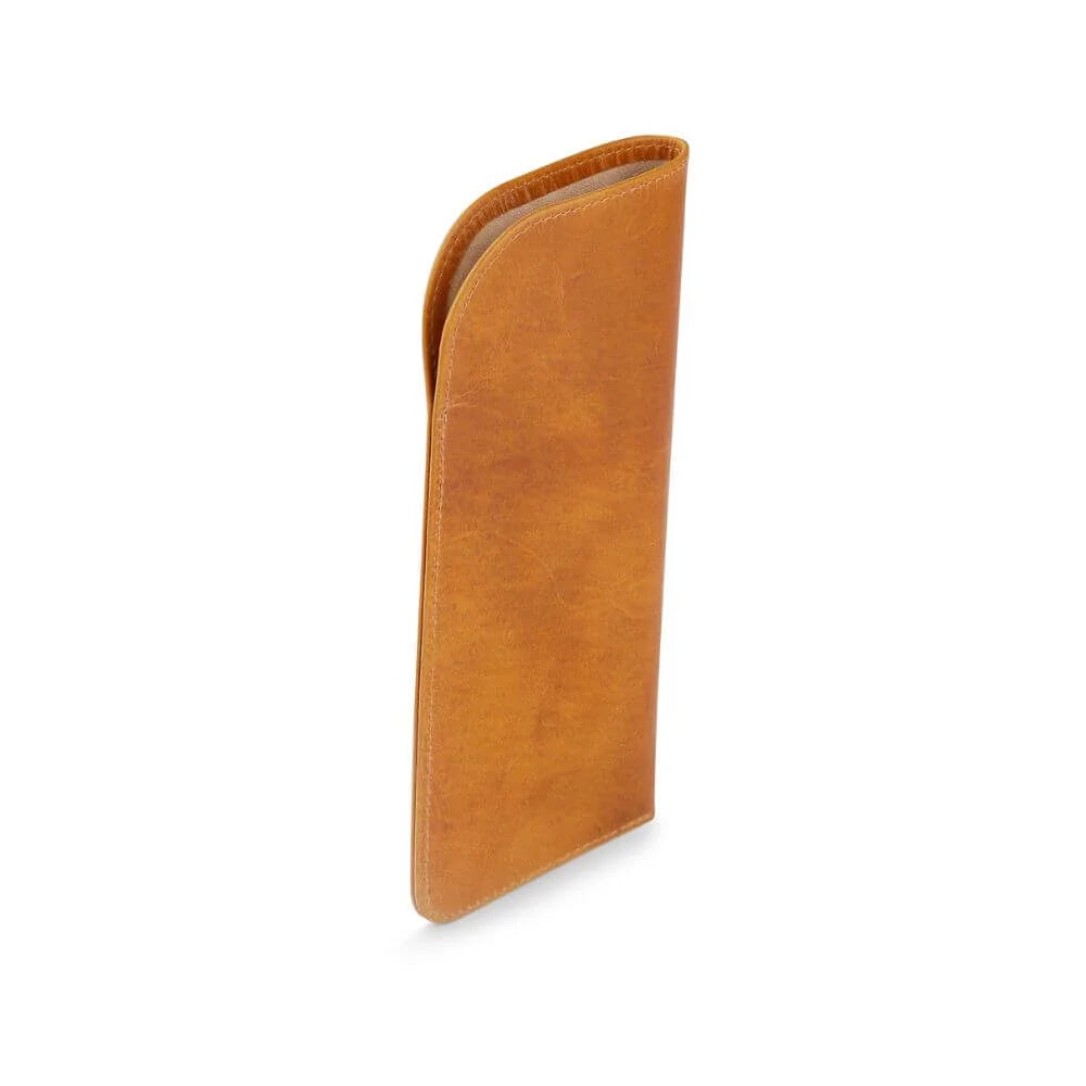 Primehide Leather-Lined Glasses Pouch Beatrice Mayfair