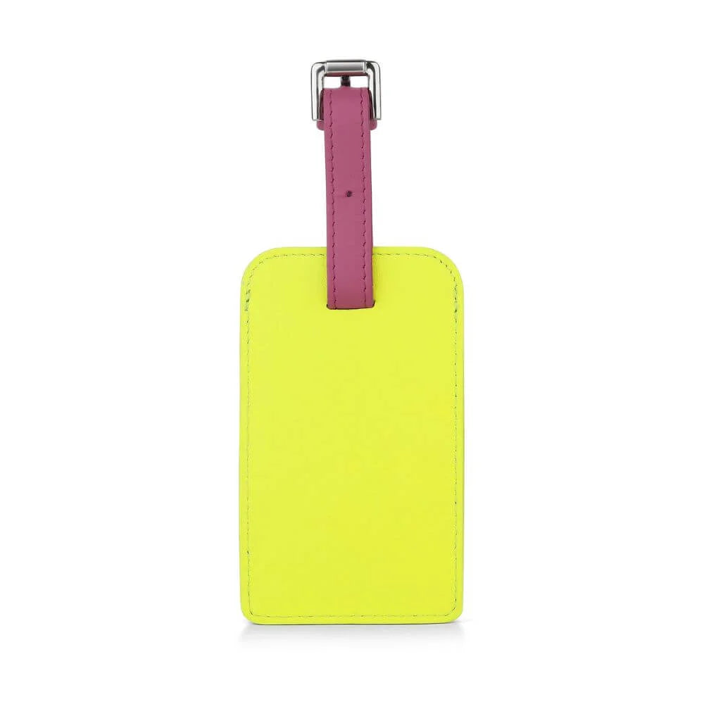Primehide Luggage Tag Two-Tone Colour Sol Rio