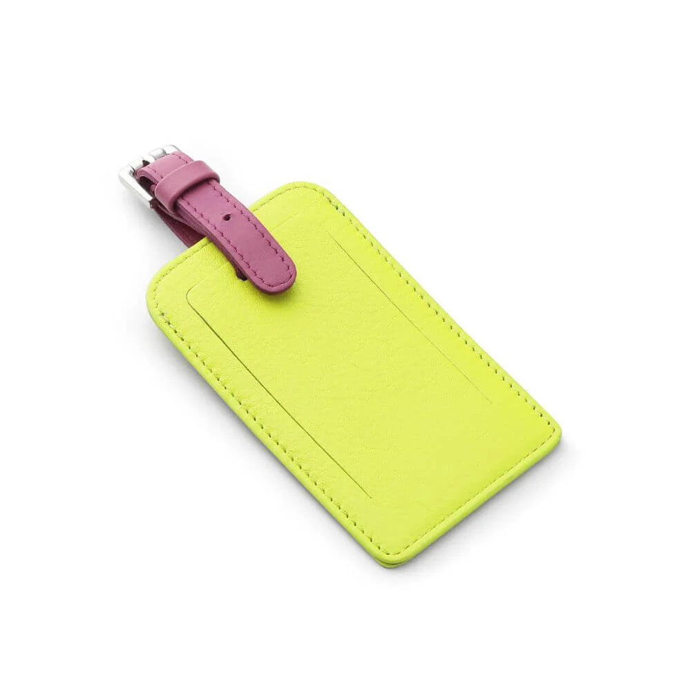Primehide Luggage Tag Two-Tone Colour Sol Rio