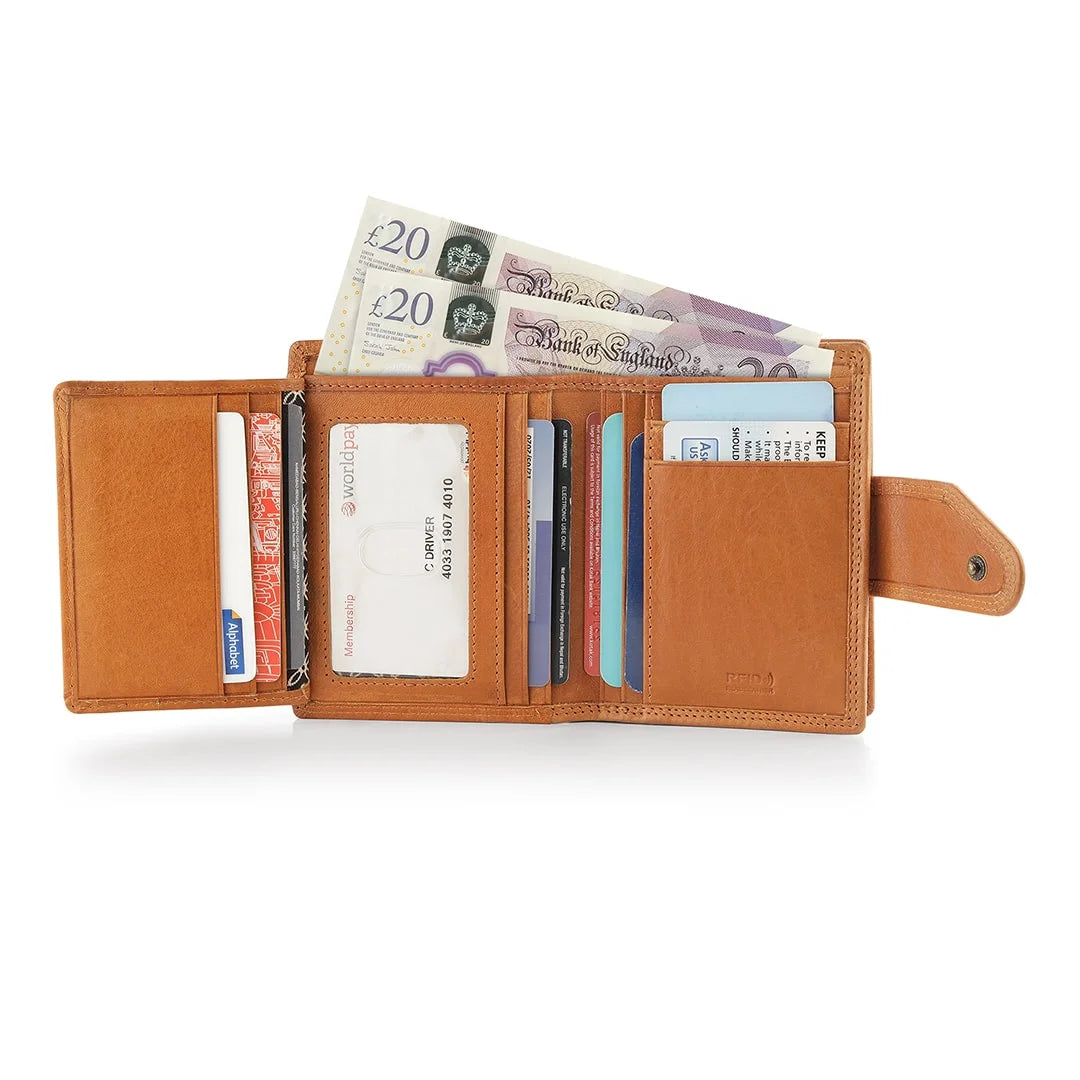 Primehide Medium Trifold Purse - Paloma Cancun
