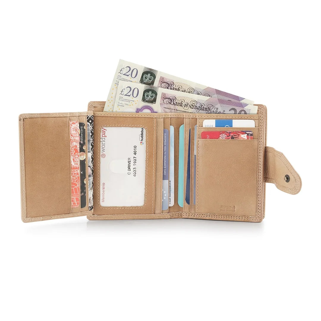 Primehide Medium Trifold Purse - Paloma Cancun