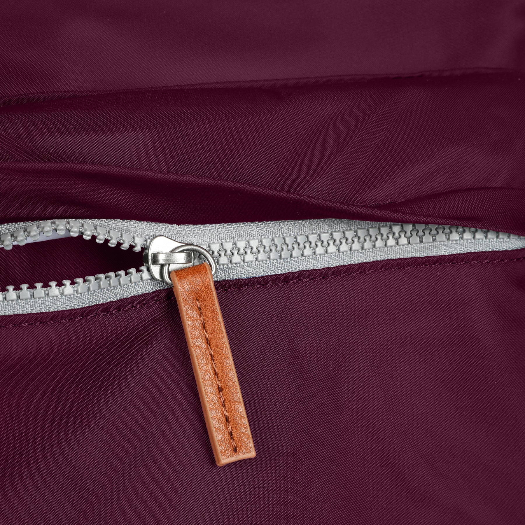 Kennington B Plum Recycled Nylon Roka London