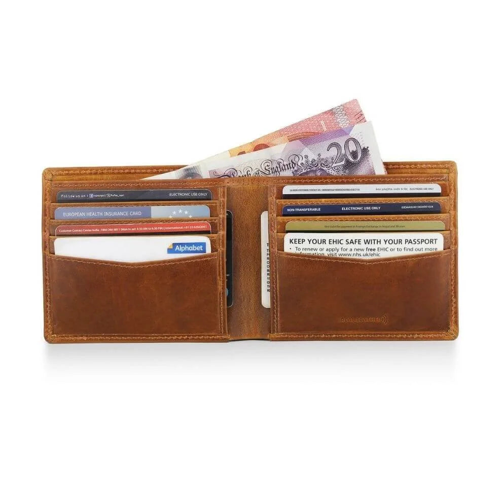 Primehide Leather Bifold Wallet Rupert Mayfair