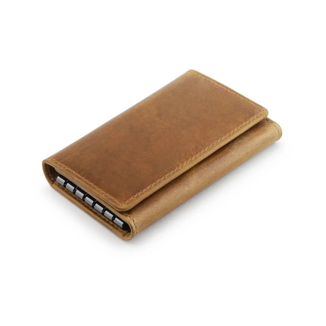 Primehide Leather Key Holder Wallet Basil Mayfair