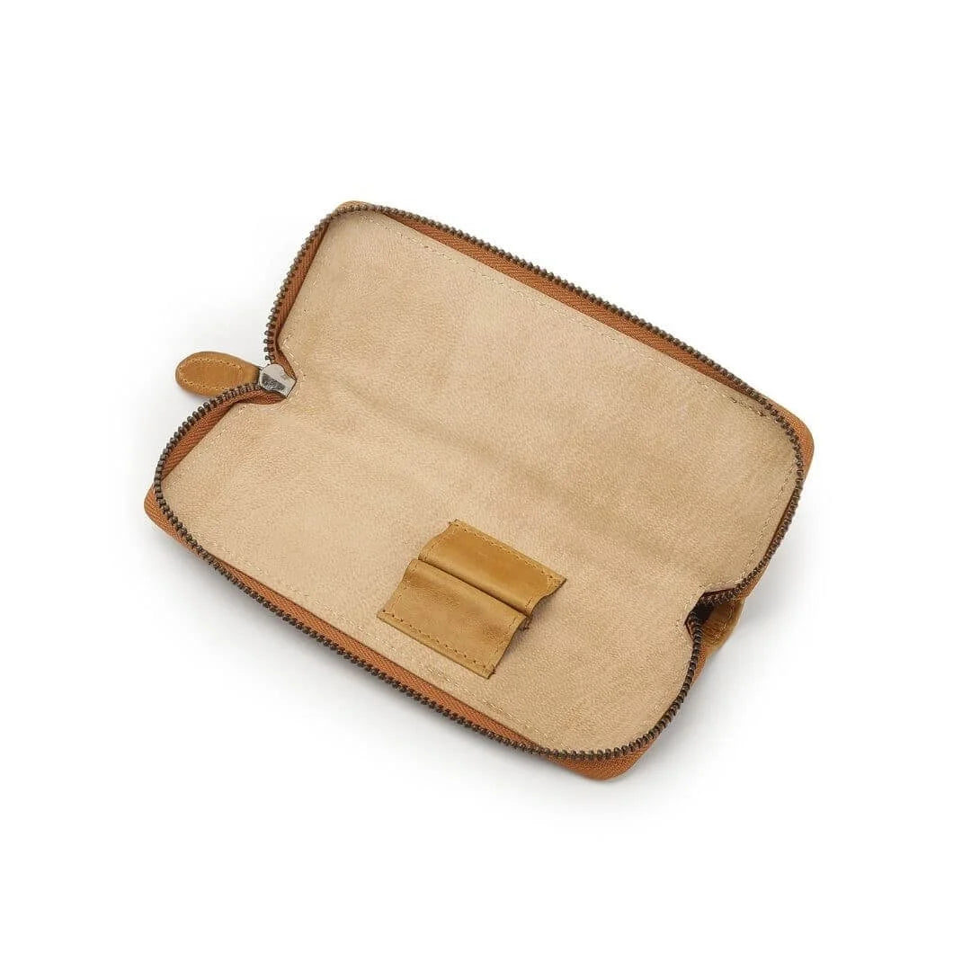 Primehide Leather Zipped Pen Case Harrison Mayfair