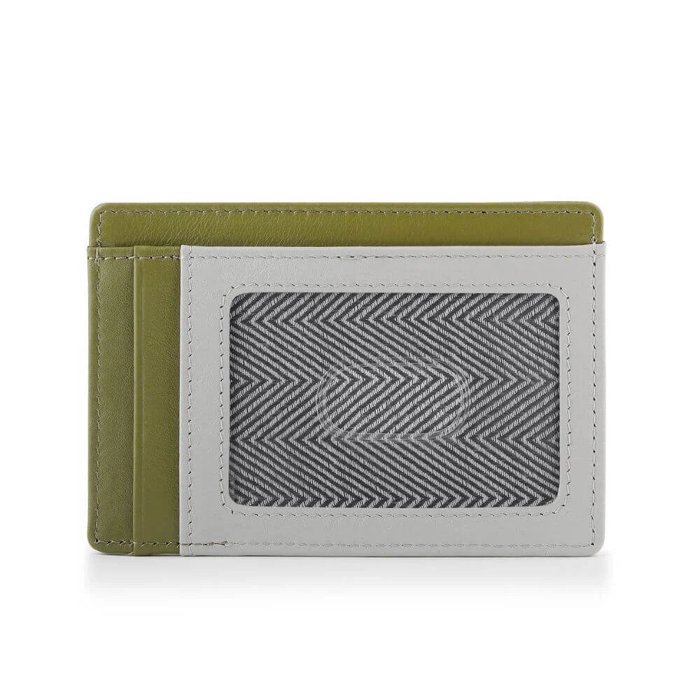 Primehide Vertical Leather Lined Cardholder Thiago Rio