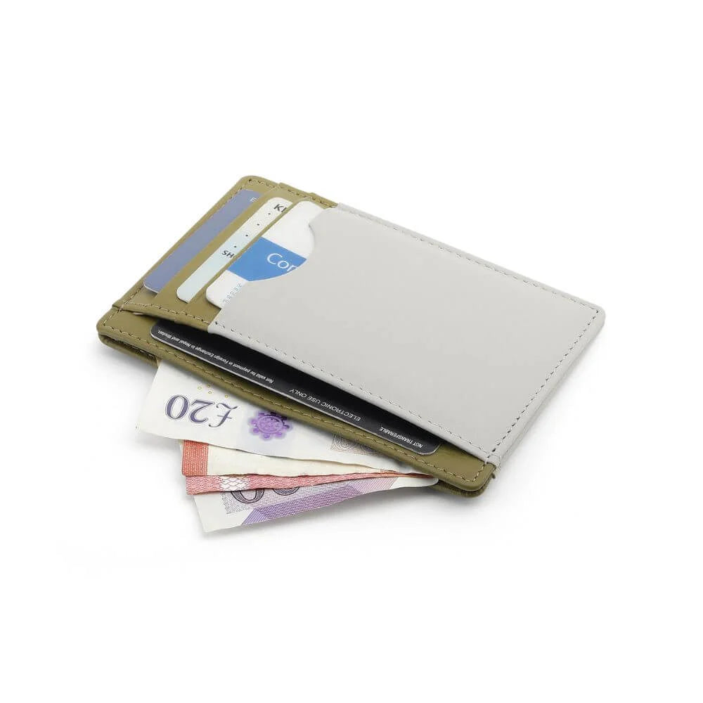 Primehide Vertical Leather Lined Cardholder Thiago Rio