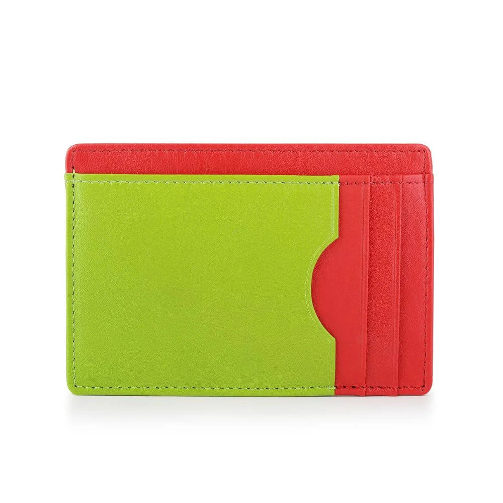 Primehide Vertical Leather Lined Cardholder Thiago Rio