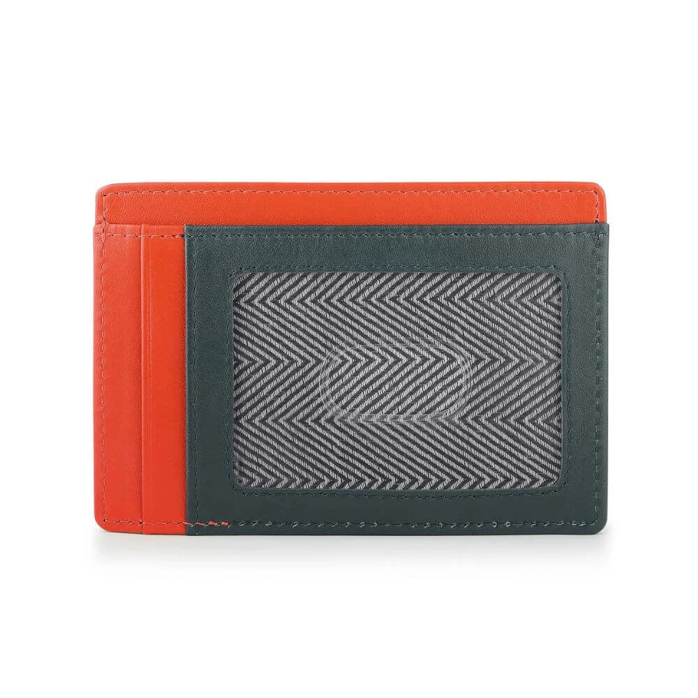 Primehide Vertical Leather Lined Cardholder Thiago Rio