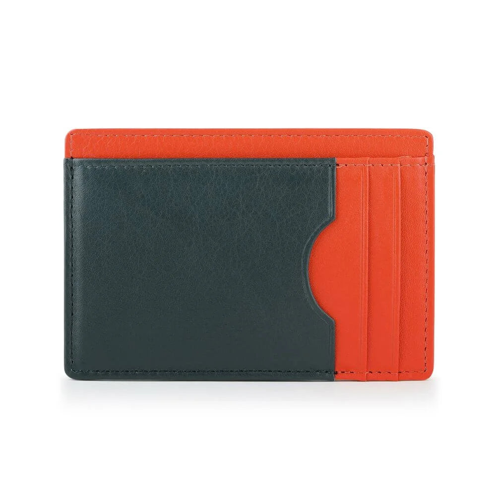 Primehide Vertical Leather Lined Cardholder Thiago Rio