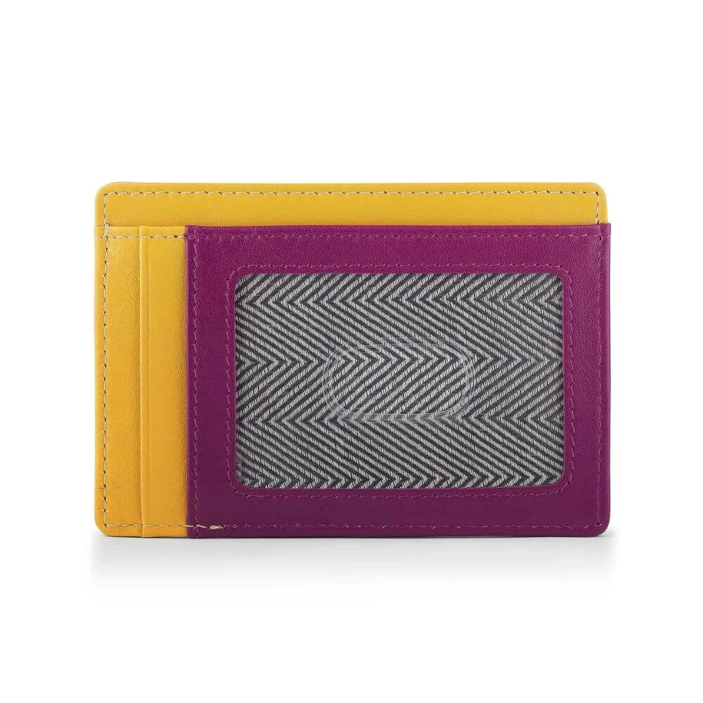 Primehide Vertical Leather Lined Cardholder Thiago Rio