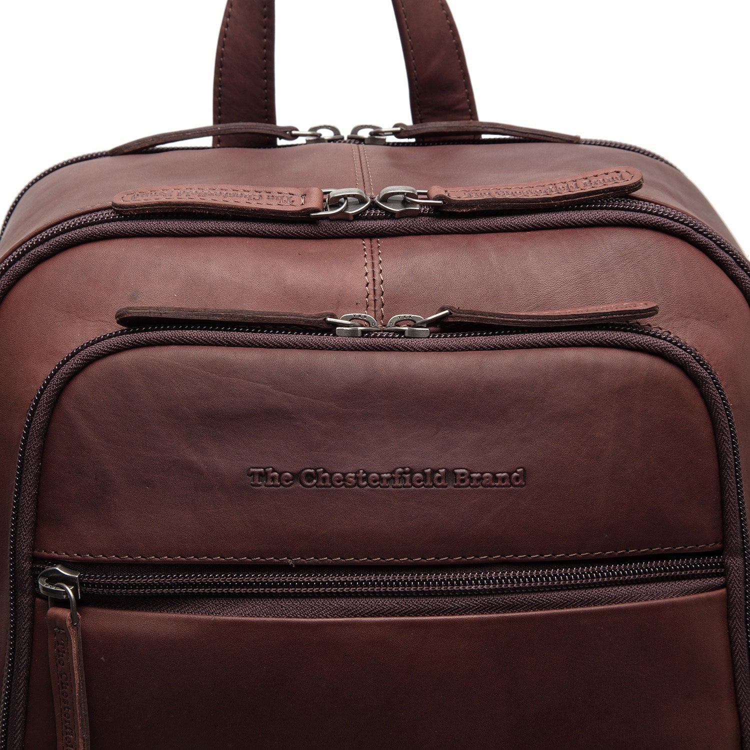 Detriot Leather Backpack Chesterfield