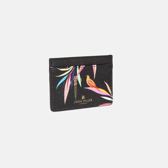 Black Bamboo Card Holder