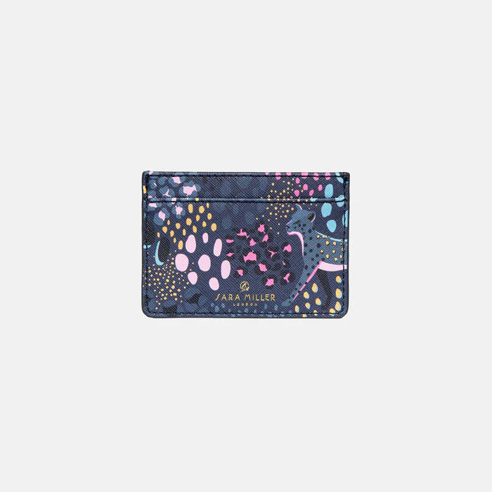Midnight Leopard Card Holder