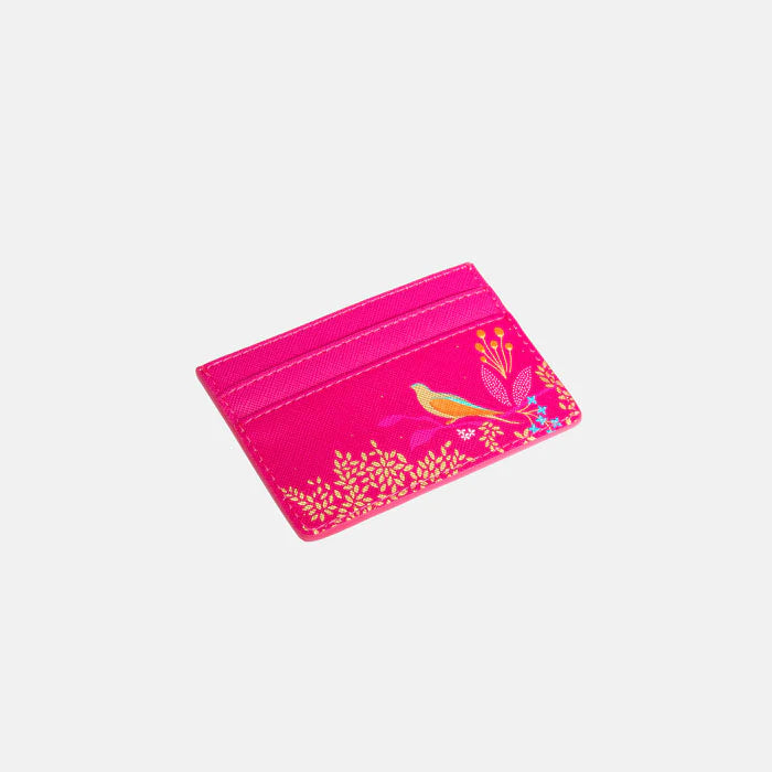 Pink Birds Card Holder
