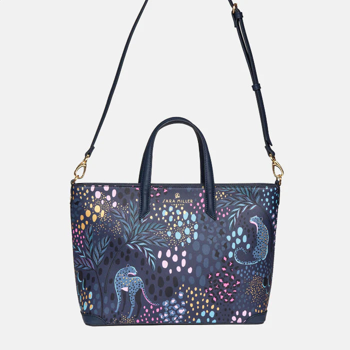 Midnight Leopard Tote