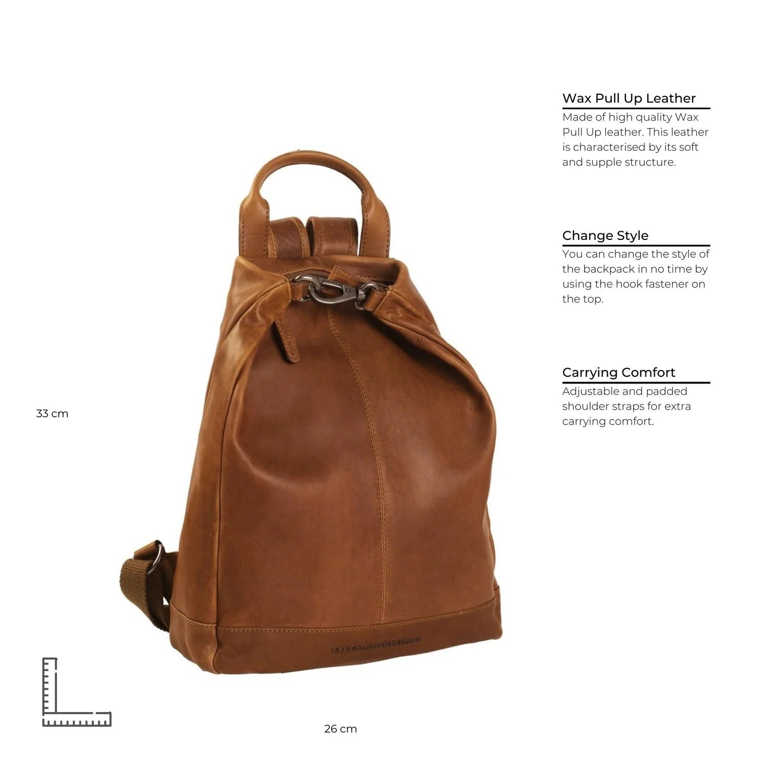 Saar Leather Backpack Chesterfield